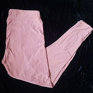 LLR TC Leggings- Solid Dusty Rose